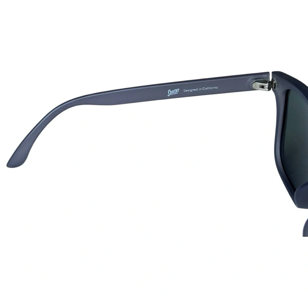 Sunski Mini Headland grey/blue mirror polarized kids sunglasses